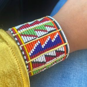 Beautiful native american beaded bracelet
